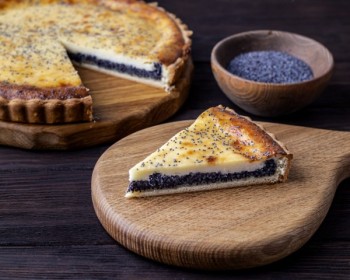 Маковый пирог со сметаной